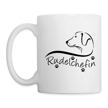 Rudelchefin - Tasse - Weiß - Links