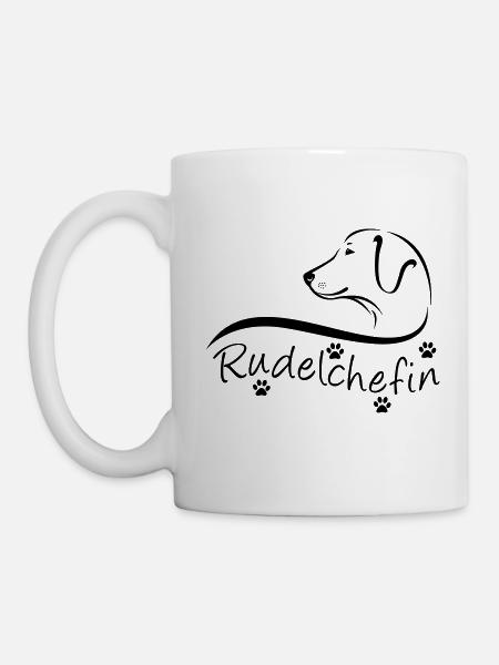 Rudelchefin - Tasse - Weiß