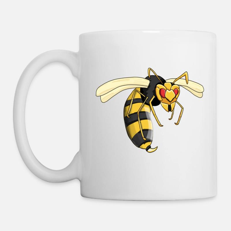 Guêpe - Mug blanc - blanc