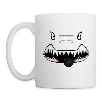 A10 WARTHOG face - AS2012 - Tasse - Weiß - Links