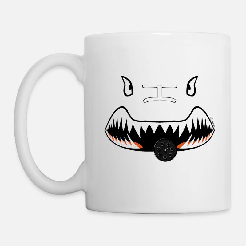 A10 WARTHOG face - AS2012 - Tasse - Weiß