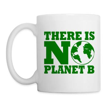 There is no planet B - Mug - white - Left