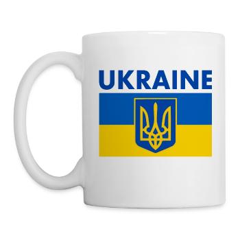 Ukraine - Tasse - Weiß - Links
