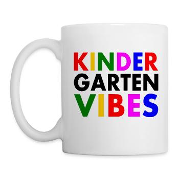 kindergarten vibes - Mug blanc - blanc - Gauche
