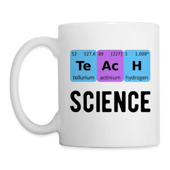 Naturwissenschaften unterrichten II - Tasse - Weiß - Links