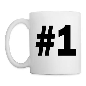 1 - Tasse - Weiß - Links