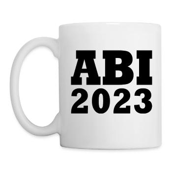 Abi 2023 - Tasse - Weiß - Links