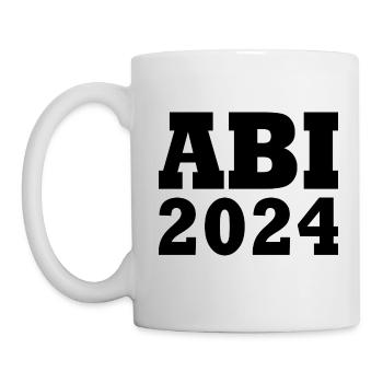 Abi 2024 - Tasse - Weiß - Links