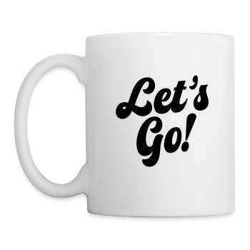 Allons y - Mug blanc - blanc - Gauche