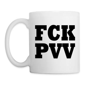 pvv - Mug blanc - blanc - Gauche