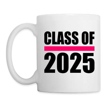 Class of 2025 - Mug blanc - blanc - Gauche