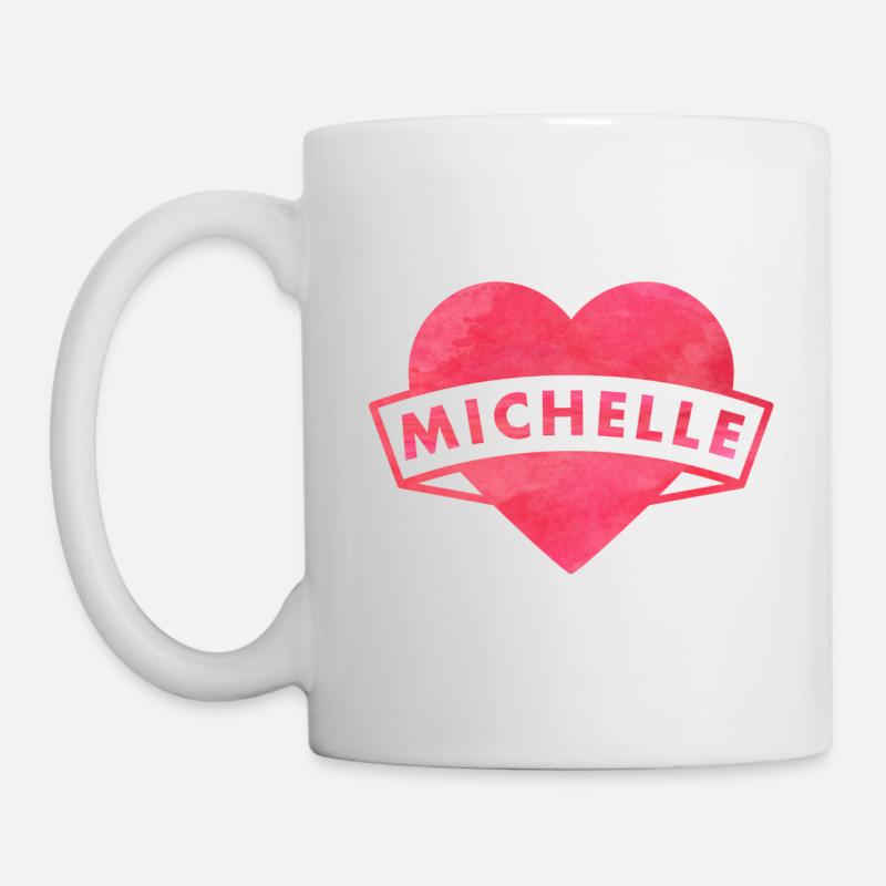 Michelle - Tasse - Weiß