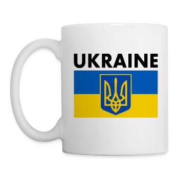 Ukraine - Mug blanc - blanc - Gauche