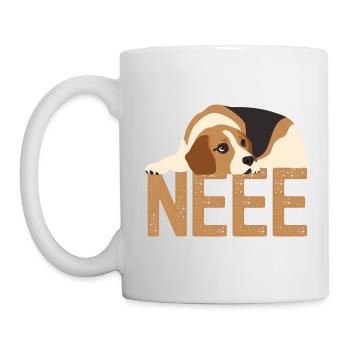 Lustiger Beagle Spruch für Beagle Liebhaber - Tasse - Weiß - Links