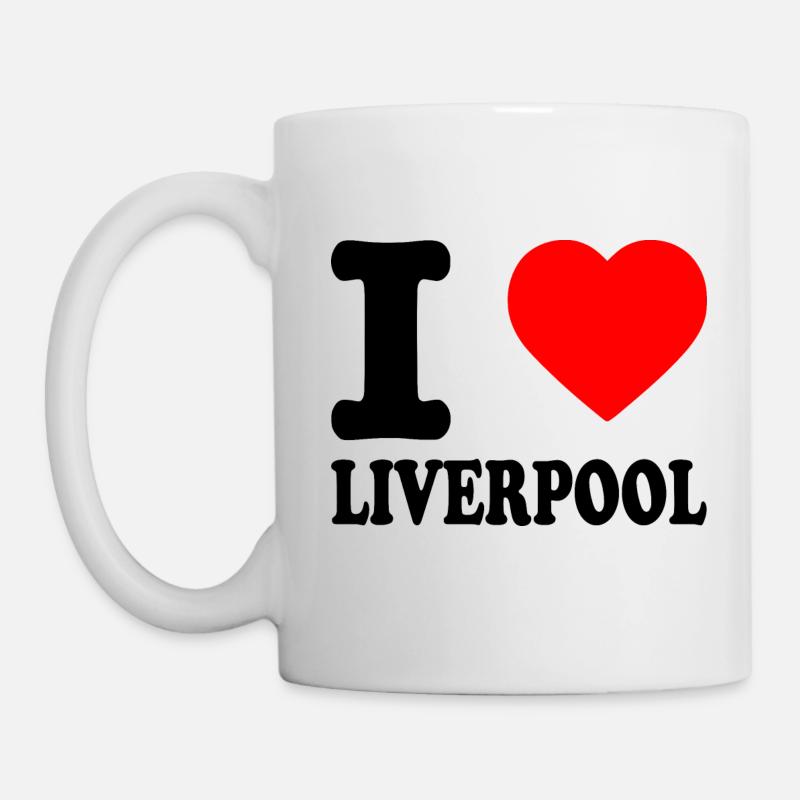 Liverpool - Tasse - Weiß