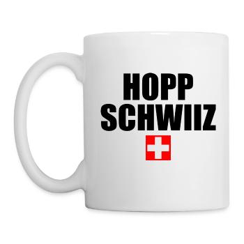Hopp schwiiz - Mug - white - Left