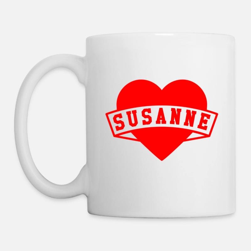 Susanne Herzen - Tasse - Weiß