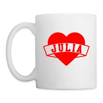 Julia Herzen - Mug - white - Left