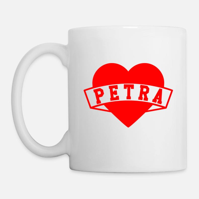 Petra Herzen - Tasse - Weiß