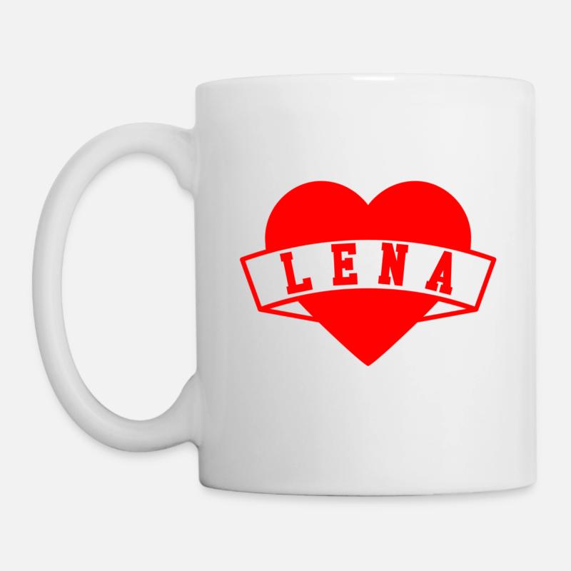 Lena Herzen - Mug blanc - blanc