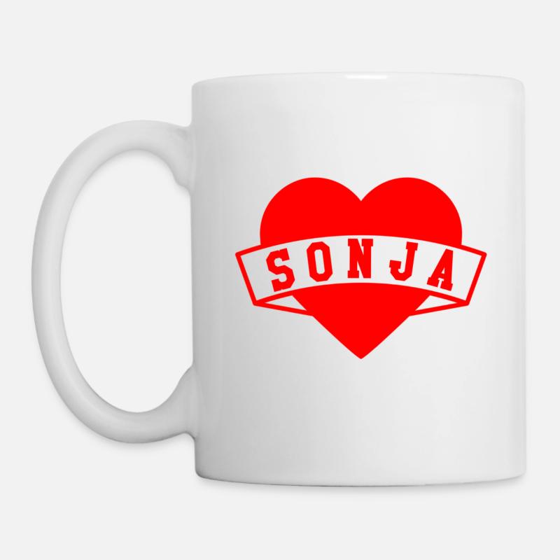 Sonja Herzen - Tasse - Weiß