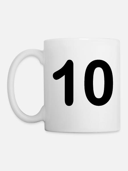 10 - Tasse - Weiß
