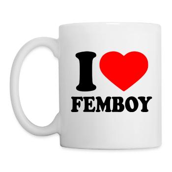 I love femboy - Mug - white - Left