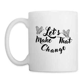 MakeThat Change - Mug - white - Left