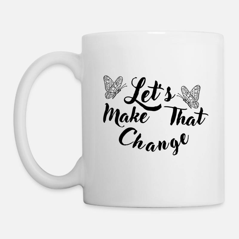 MakeThat Change - Mug - white