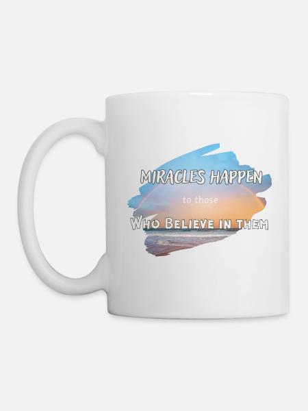 Miracles - Mug blanc - blanc