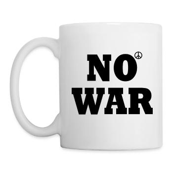 No war - Mug - white - Left