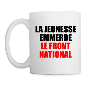 Fuck the National Front - Mug - white - Left