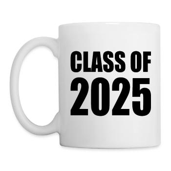 Class of 2025 - Mug blanc - blanc - Gauche