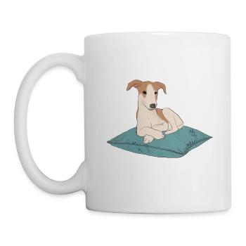 chien.png - Mug blanc - blanc - Gauche