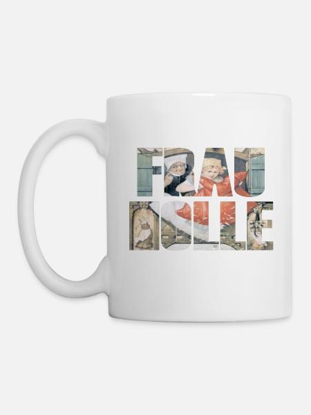 frau holle - Tasse - Weiß