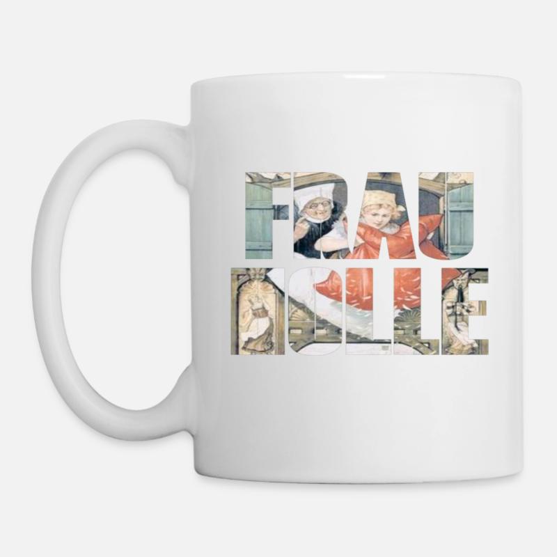 frau holle - Tasse - Weiß