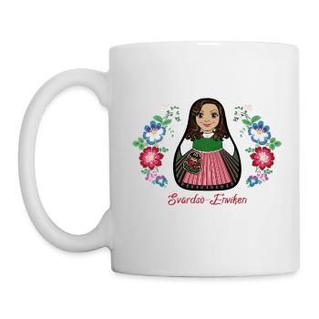 Svärdsjö-Envikenkulla - Tasse - Weiß - Links