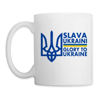 Ukraine - Mug blanc - blanc - Gauche