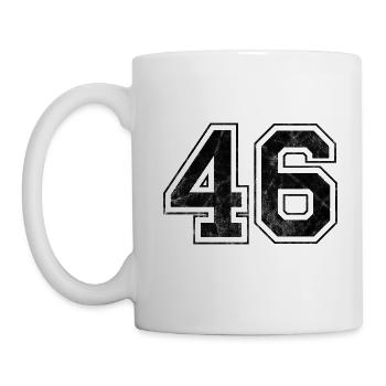 Number 46 - Mug - white - Left