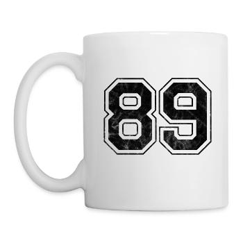 Number 89 - Mug - white - Left