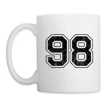Number 98 - Mug - white - Left
