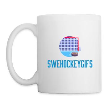 Swehockeygifs - Tasse - Weiß - Links