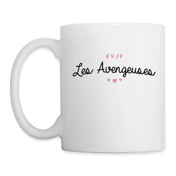 T-shirt EVJF "Les Avengeuses" - Mug blanc - blanc - Gauche