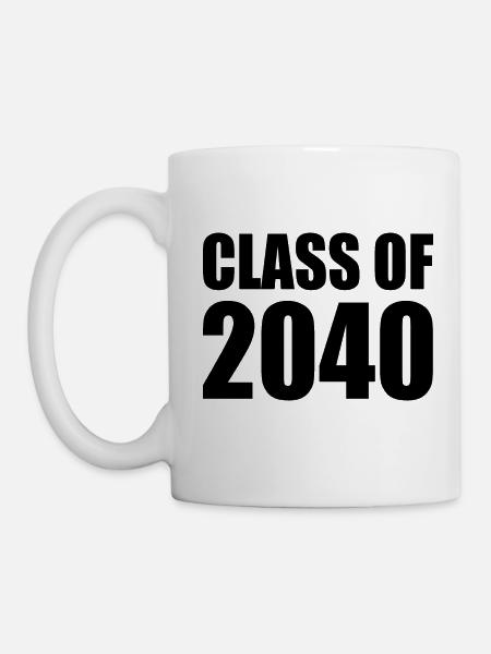 Class of 2040 - Tasse - Weiß