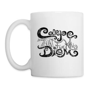 Carpe Diem… - Mug - white - Left