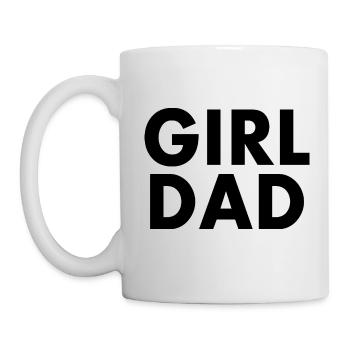 Girl dad - Mug blanc - blanc - Gauche