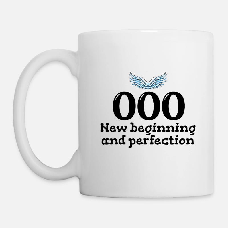 Engelszahl 000 - Tasse - Weiß