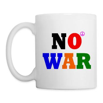 No war - Mug - white - Left