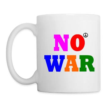 No war - Mug - white - Left