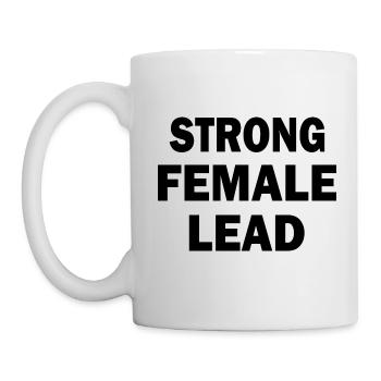 Strong female lead - Mug blanc - blanc - Gauche